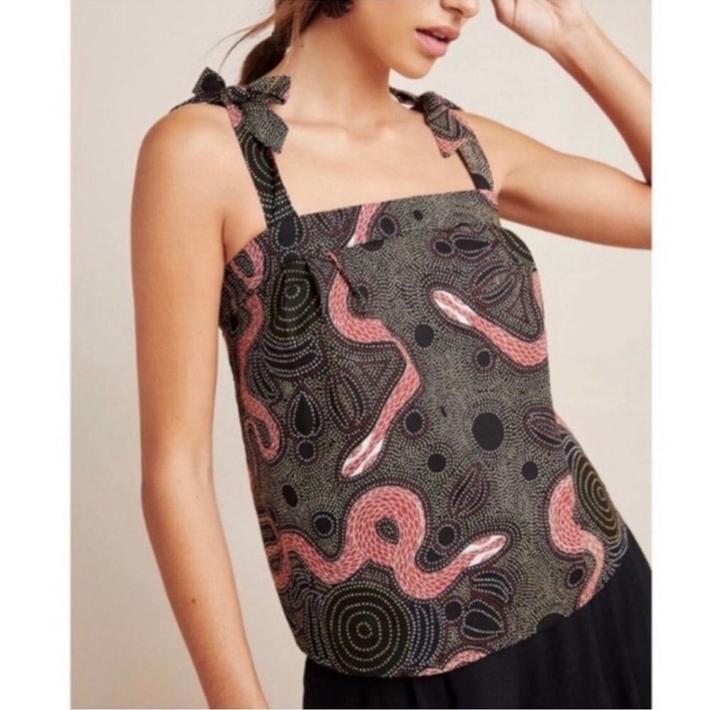 Corey Lynn Calter Ibiza Snake Print Tank Size S